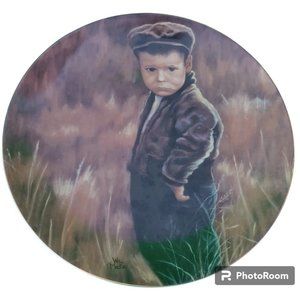 1987 Willitts Galleries "The Lost Ball" Collectors Plate by Will MacKay